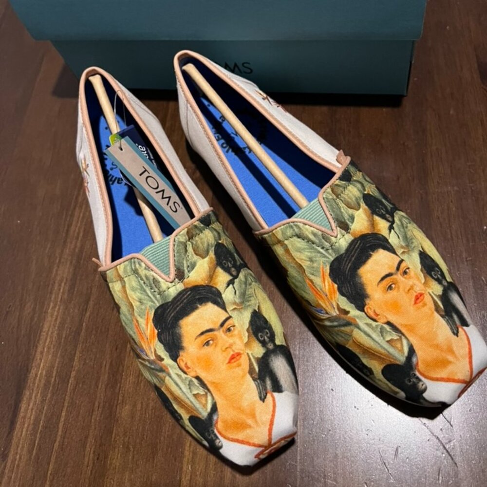 Toms x Frida Kahlo Alpargata Frida Kahlo Portrait Women's 8